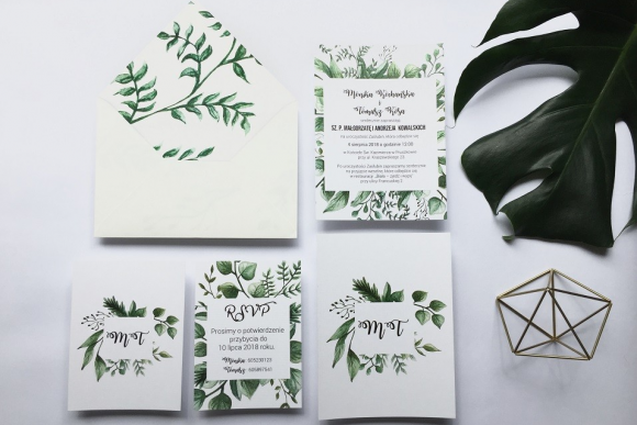 Zaproszenie ślubne FD56
