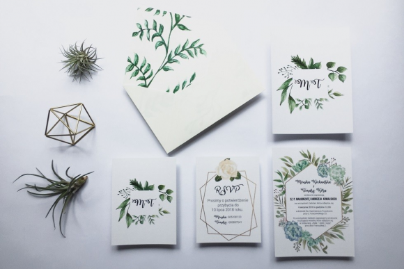 Zaproszenie ślubne FD54
