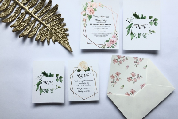 Zaproszenie ślubne FD53