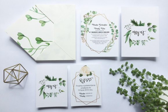 Zaproszenie ślubne FD50