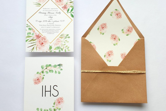 Zaproszenie na Komunię Świętą FD74