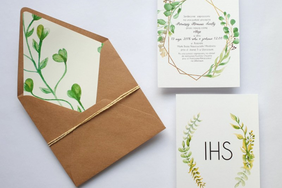 Zaproszenie na Komunię Świętą FD69