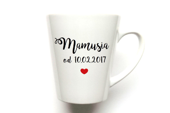 Kubek Latte Mamusia "Podaj datę"