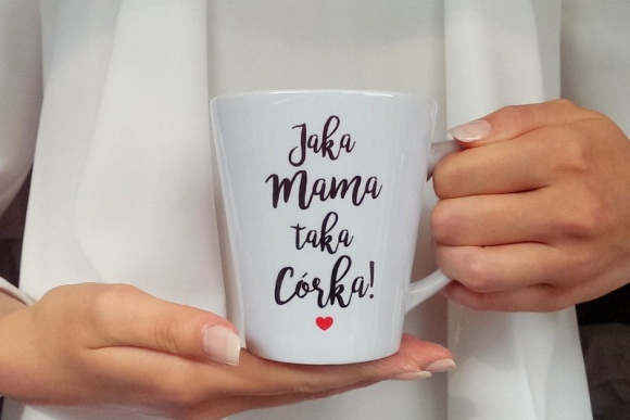 Kubek Latte Jaka Mama Taka Córka