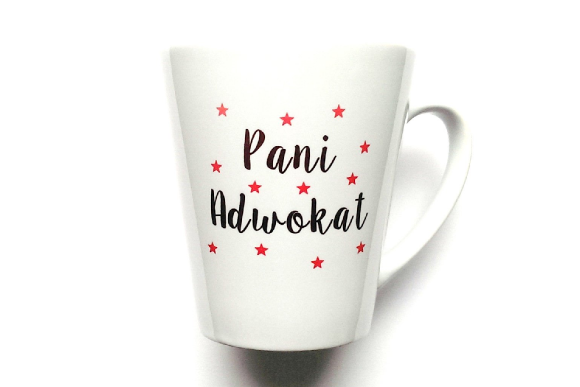 Kubek Latte PANI ADWOKAT