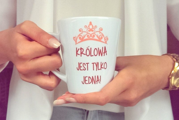 KUBEK LATTE KRÓLOWA