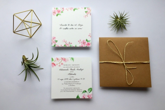 Zaproszenie na CHRZEST ŚWIĘTY FD30