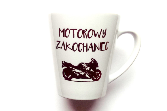 Kubek Latte MOTOROWY ZAKOCHANIEC