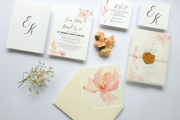 Zaproszenia ślubne Seria Boho FD1