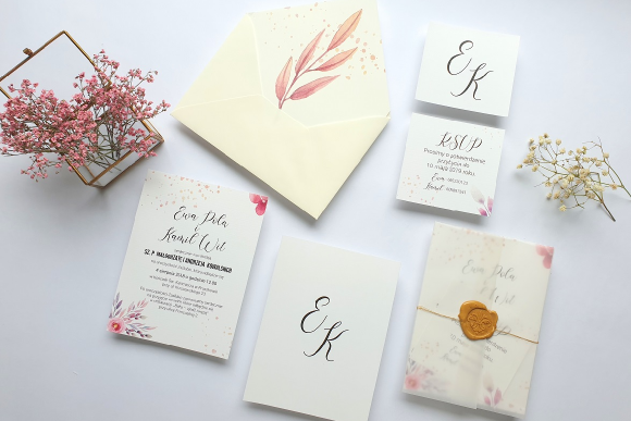 Zaproszenia ślubne Seria Boho FD3