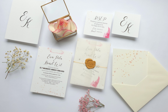 Zaproszenia ślubne Seria Boho FD4