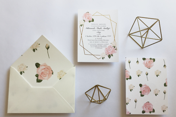 Zaproszenie na CHRZEST ŚWIĘTY FD33