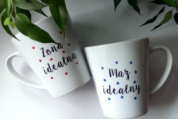 Kubki Latte ŻONA MĄŻ