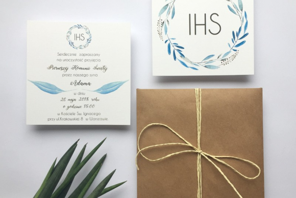 Zaproszenie na Komunię Świętą
