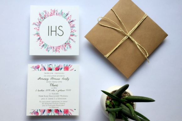 Zaproszenie na Komunię Świętą FD16