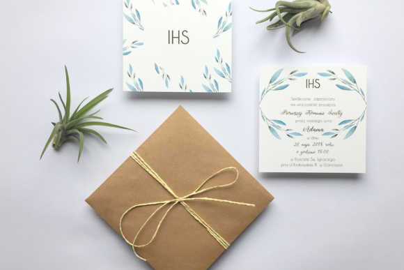 Zaproszenie na Komunię Świętą